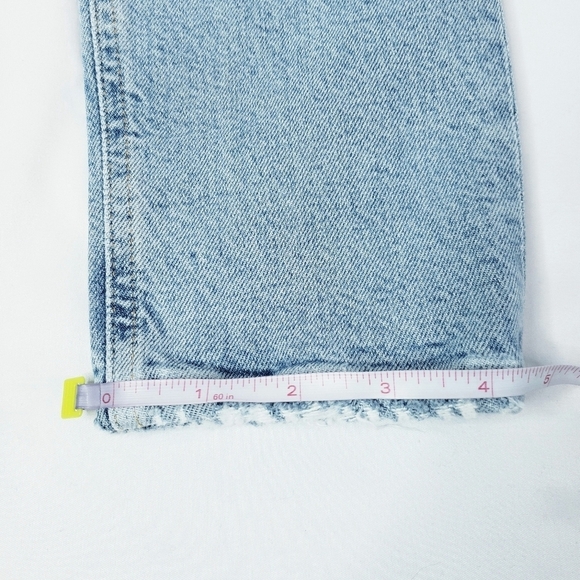 Agolde Nico High Rise Slim Jeans Cliffside Wash Denim Size 26 - Picture 7 of 12